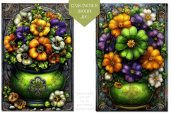 St Patrick's Day Backgrounds, Irish, Card, Garden Flag, s58 Product Image 3