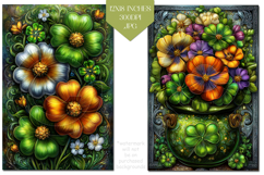 St Patrick's Day Backgrounds, Irish, Card, Garden Flag, s6 Product Image 3