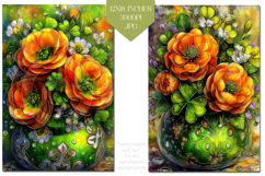 St Patrick's Day Backgrounds, Irish, Card, Garden Flag, s68 Product Image 2