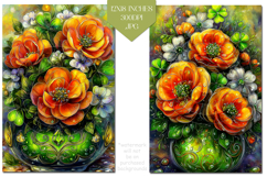 St Patrick's Day Backgrounds, Irish, Card, Garden Flag, s68 Product Image 3