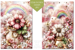 St Patrick's Day Backgrounds, Irish, Card, Garden Flag, s69 Product Image 2