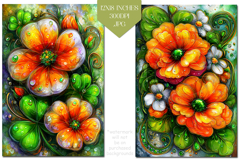 St Patrick's Day Backgrounds, Irish, Card, Garden Flag, s7 Product Image 3