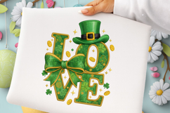 St Patrick Love Faux Yarn Png Product Image 1