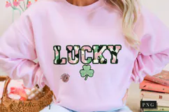 Faux Yarn St Patricks Lucky PNG | St Patricks Day Png Product Image 9