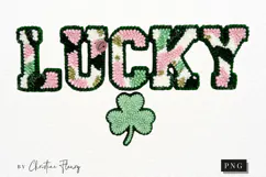 Faux Yarn St Patricks Lucky PNG | St Patricks Day Png Product Image 4