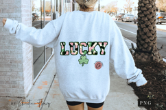 Faux Yarn St Patricks Lucky PNG | St Patricks Day Png Product Image 5