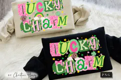 Preppy Ransom Lucky Charm PNG | St Patrick's Day PNG Product Image 12