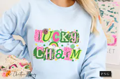 Preppy Ransom Lucky Charm PNG | St Patrick's Day PNG Product Image 9
