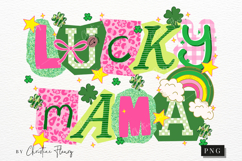 Preppy Ransom Lucky Mama Nana Gigi Mimi PNG St Patrick's Day Product Image 3