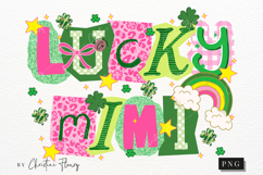 Preppy Ransom Lucky Mama Nana Gigi Mimi PNG St Patrick's Day Product Image 4
