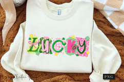 Preppy Ransom Lucky PNG | St Patrick's Day Png Product Image 3