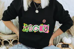 Preppy Ransom Lucky PNG | St Patrick's Day Png Product Image 7