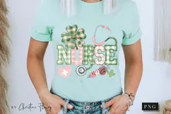 St Patricks Day Nurse PNG | St Patricks Day Png Product Image 9