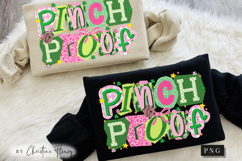 Preppy Ransom Pinch Proof PNG | St Patrick's Day PNG Product Image 12