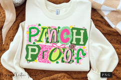 Preppy Ransom Pinch Proof PNG | St Patrick's Day PNG Product Image 3