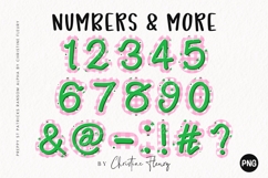 Plaid St Patricks Ransom Alpha PNG Clipart Product Image 3