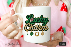 Rhinestone Lucky Charm PNG | St Patrick's Day Png Product Image 2
