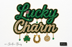 Rhinestone Lucky Charm PNG | St Patrick's Day Png Product Image 5