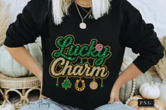 Rhinestone Lucky Charm PNG | St Patrick's Day Png Product Image 7