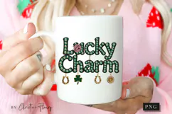Rhinestone Lucky Charm PNG | St Patrick's Day Png Product Image 2