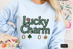 Rhinestone Lucky Charm PNG | St Patrick's Day Png Product Image 7