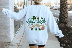 Shamrock Sweetheart Rhinestone PNG | St Patrick's Day Png Product Image 6