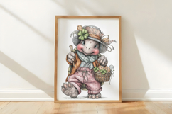 St Patrick's Animals Turtle Clipart Product Image 3