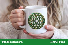Celtic Knot Clipart | St. Patrick&#039;s PNG Sublimation Product Image 3
