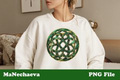 Celtic Knot Clipart | St. Patrick&#039;s PNG Sublimation Product Image 2
