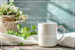 Mug Mockup, St Patrick&#039;s Day Mug Mockup, White Mug Photo, 14 Product Image 2