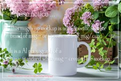 Mug Mockup, St Patrick&#039;s Day Mug Mockup, White Mug Photo, 18 Product Image 2