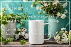 Mug Mockup, St Patrick&#039;s Day Mug Mockup, White Mug Photo, d2 Product Image 2