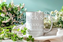 Mug Mockup, St Patrick&#039;s Day Mug Mockup, White Mug Photo, 22 Product Image 1