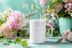 Mug Mockup, St Patrick&#039;s Day Mug Mockup, White Mug Photo, 28 Product Image 1