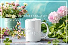 Mug Mockup, St Patrick&#039;s Day Mug Mockup, White Mug Photo, 29 Product Image 2