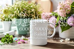 Mug Mockup, St Patrick&#039;s Day Mug Mockup, White Mug Photo, 31 Product Image 1