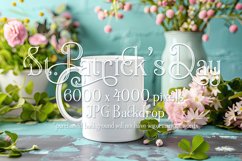 Mug Mockup, St Patrick&#039;s Day Mug Mockup, White Mug Photo, 33 Product Image 1
