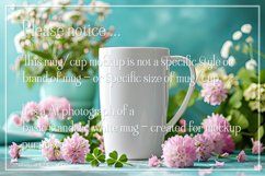 Mug Mockup, St Patrick&#039;s Day Mug Mockup, White Mug Photo, d4 Product Image 2