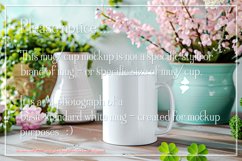 Mug Mockup, St Patrick&#039;s Day Mug Mockup, White Mug Photo, 45 Product Image 2