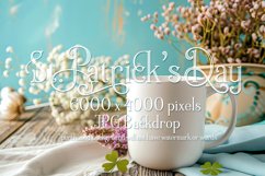 Mug Mockup, St Patrick&#039;s Day Mug Mockup, White Mug Photo, d8 Product Image 1