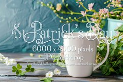 Mug Mockup, St Patrick&#039;s Day Mug Mockup, White Mug Photo, d9 Product Image 1