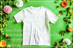 T-shirt Mockup, St Patrick&#039;s Day White T-Shirt Mockup, d41 Product Image 2