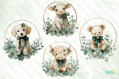 St. Patrick’s Day Animal Clipart Product Image 1