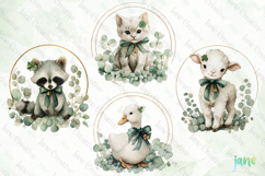 St. Patrick’s Day Animal Clipart Product Image 1