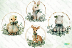 St. Patrick’s Day Animal Clipart Product Image 1
