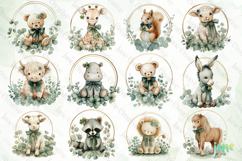 St. Patrick’s Day Animal Bundle Clipart Product Image 5