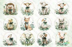 St. Patrick’s Day Animal Bundle Clipart Product Image 6