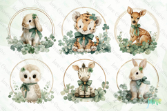 St. Patrick’s Day Animal Bundle Clipart Product Image 7