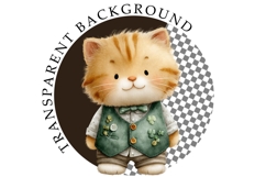 St Patrick's Day Cats Clipart Product Image 2