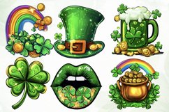 St. Patrick’s Day Clipart Sublimation Product Image 4